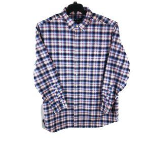 Cremieux Men's 3XT Long Sleeve Button Up Multicolor Check  Cotton Shirt A23